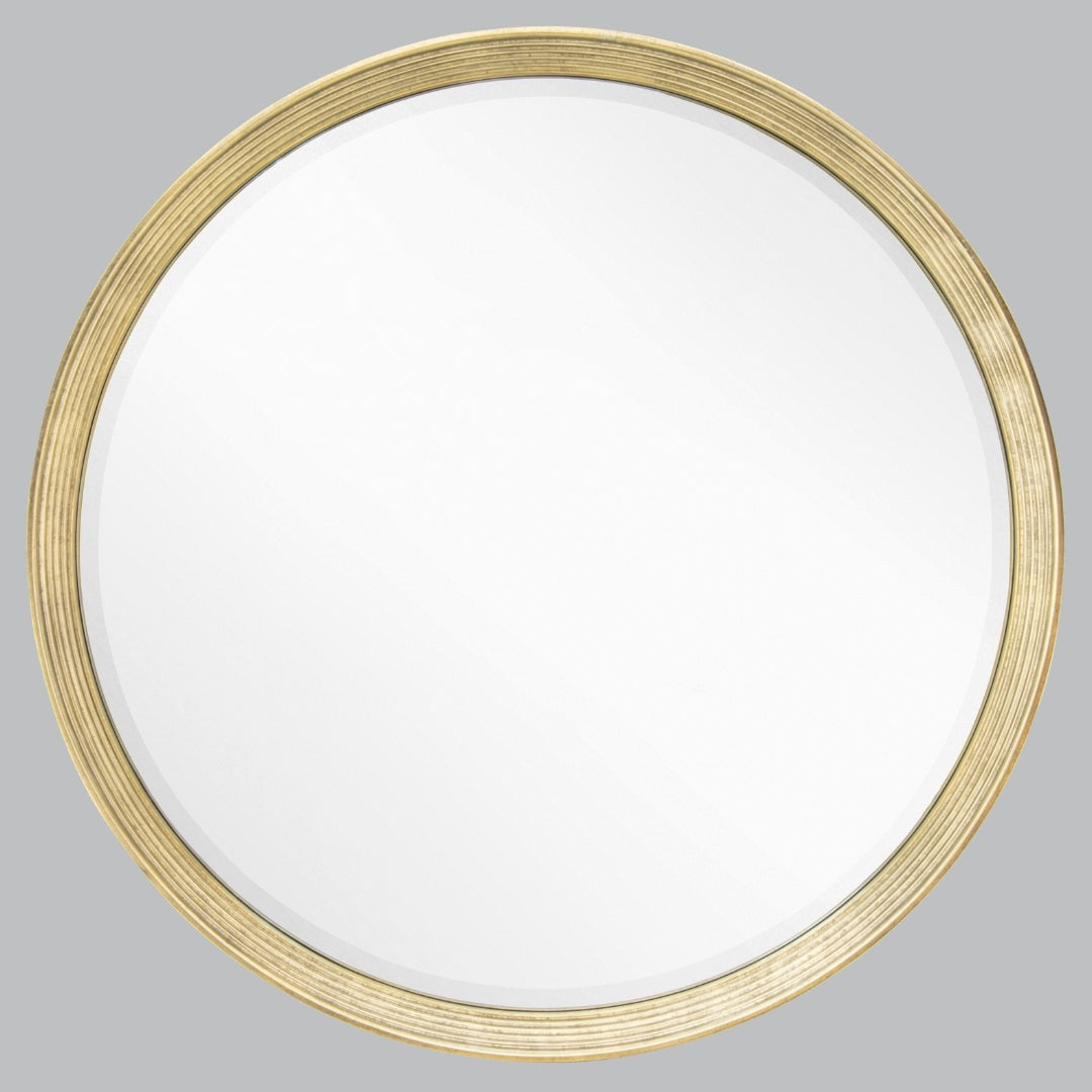 Merlo Metal Framed Round Wall Mirror