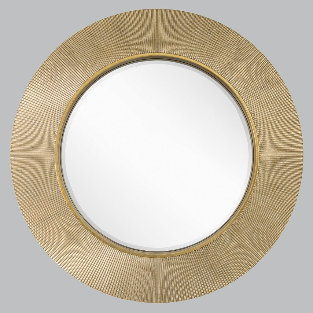 Jora Metal Framed Round Wall Mirror