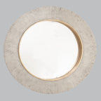 Jora Metal Framed Round Wall Mirror