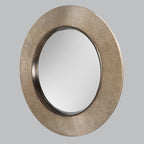 Jora Metal Framed Round Wall Mirror