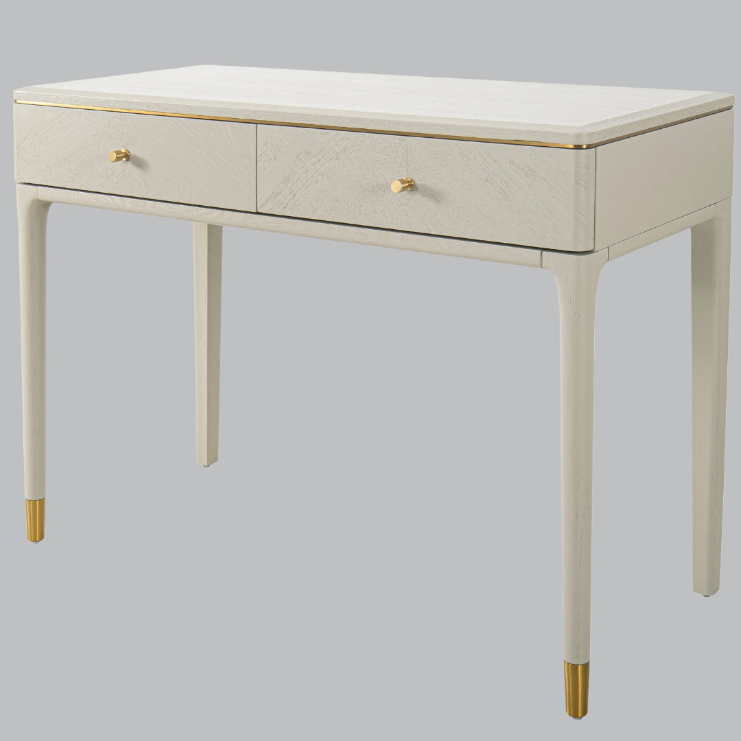 Neris Antique Brass Dressing Table