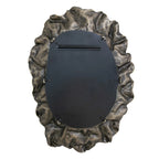 Rian Distressed Gold Round Wall Mirror