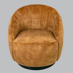 Selene Textured Swivel Chair