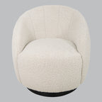 Selene Textured Swivel Chair