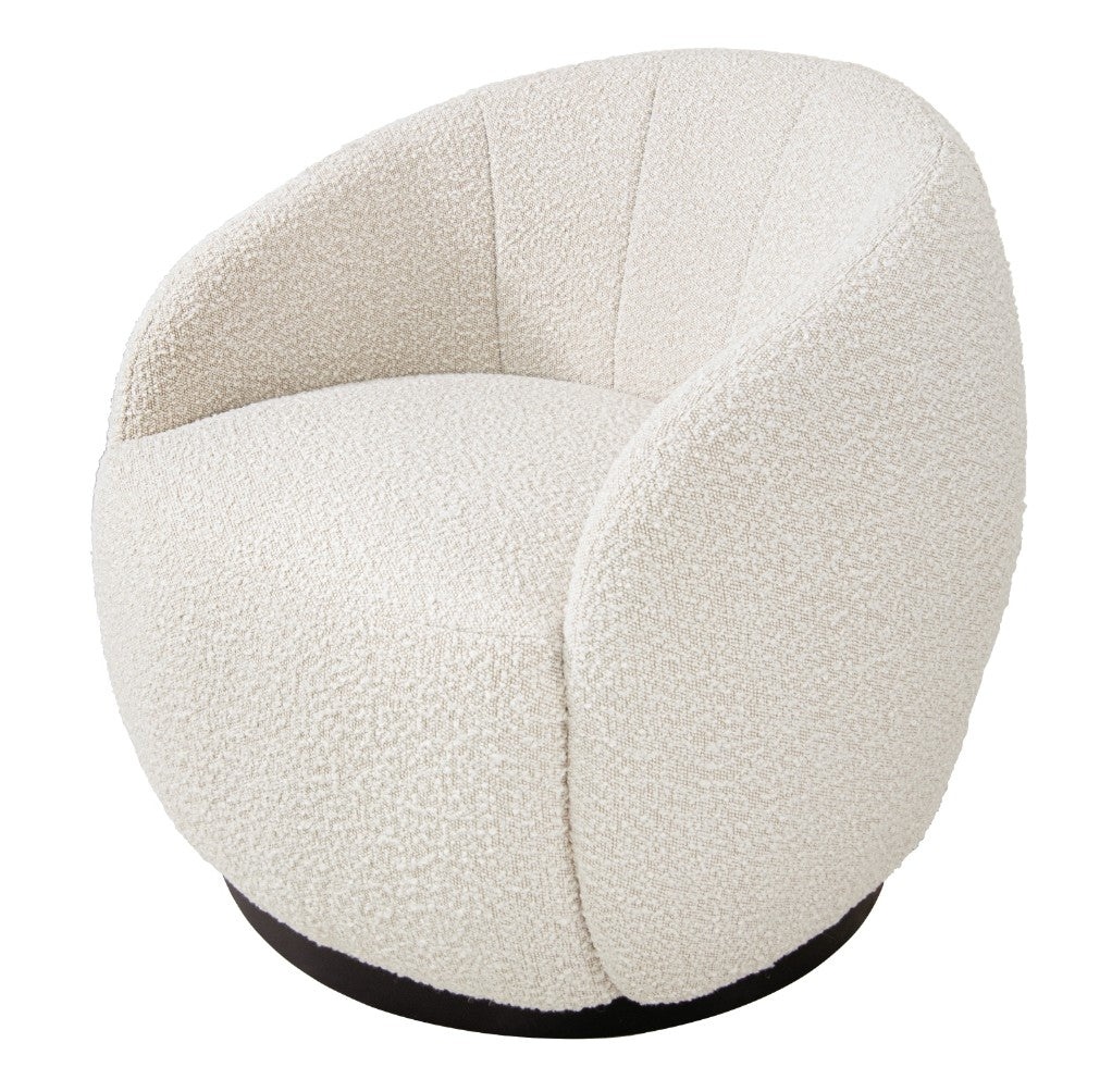 Selene Textured Swivel Chair