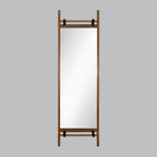 Olira Wood Rectangular Leaner Mirror